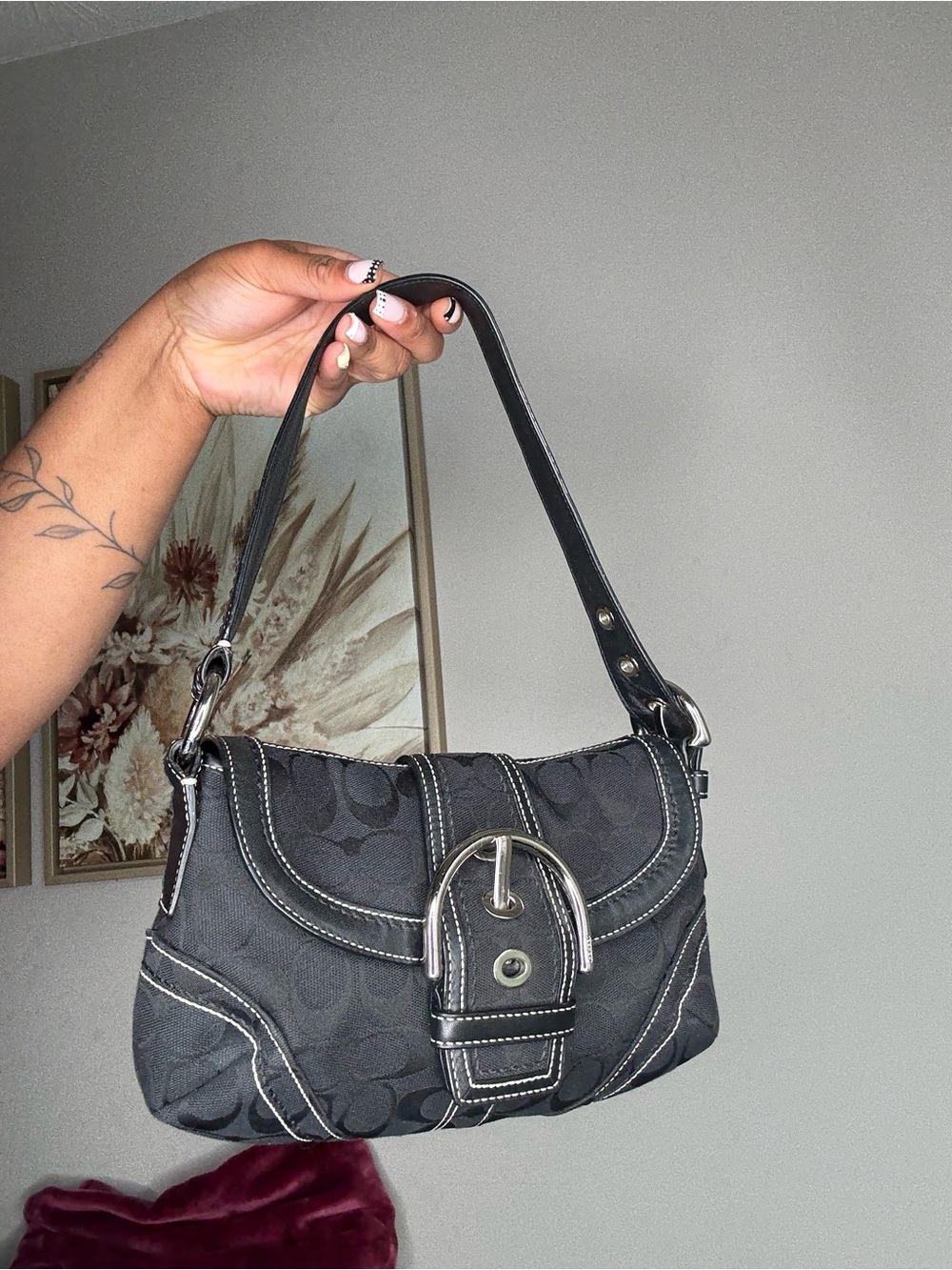 Black Coach Soho mini